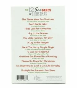 12 Sex Games of Christmas -Adult Toy Sales Store 12games2 1