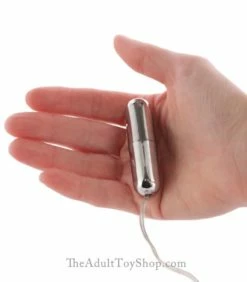 1st Timer Slim Silver Bullet Vibrator -Adult Toy Sales Store 1sttimerteaser4