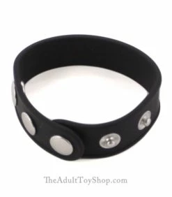 3 Snap Silicone Cock Ring