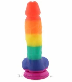 Colors Small Rainbow Dildo -Adult Toy Sales Store 5inrain1