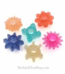 6 Pack Stretchy Penis Rings