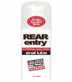 Rear Entry Numbing Lube