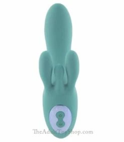 Triple Rechargeable Gspot Vibrator -Adult Toy Sales Store aqua 1 1