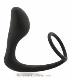 Ass-Gasm Cock Ring Anal Plug