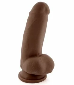 Au Naturel Real Feel Thick Dildo -Adult Toy Sales Store aunaturelthickchoc 1