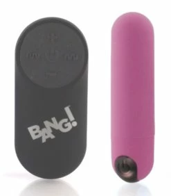Remote Control Bullet Vibrator -Adult Toy Sales Store bangremotepink 1