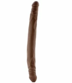 14 Inch Double Sided Dildo -Adult Toy Sales Store basicdouble14choc 1