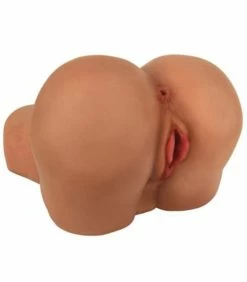 Doggie Style Realistic Vibrating Butt -Adult Toy Sales Store bbutt tan 1
