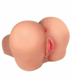 Doggie Style Realistic Vibrating Butt -Adult Toy Sales Store bbutt white 1