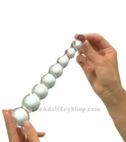 Icicles Glass Anal Beads -Adult Toy Sales Store bdbwnd3