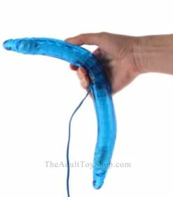 Vibrating Double Dildo -Adult Toy Sales Store bendablevibro2