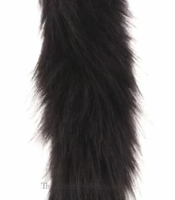Glass Fox Tail Butt Plug -Adult Toy Sales Store blackfox1