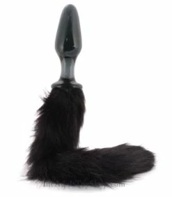 Glass Fox Tail Butt Plug