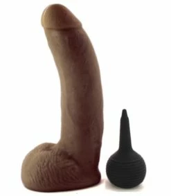 9 Inch Ejaculating Dildo -Adult Toy Sales Store brown 1