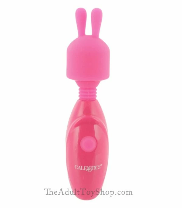 Rechargeable Bunny Wand Vibrator 1 Rechargeable Bunny Wand Vibrator