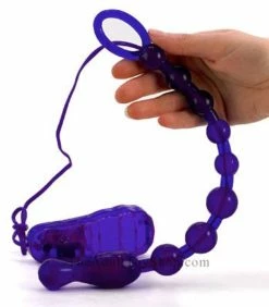 Vibrating Male Anal Beads -Adult Toy Sales Store buttb1