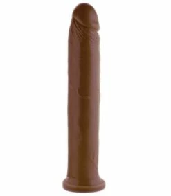 Delightful 10 Inch Large Dildo -Adult Toy Sales Store delightful 10 inch brown