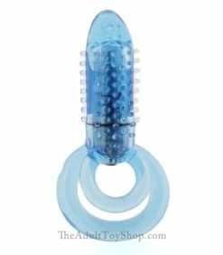 Double O Vibrating Cock and Ball Ring
