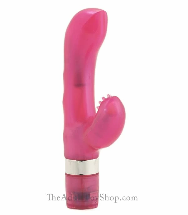 Dual Kiss G Spot Clit Vibrator Toy 1 Dual Kiss G Spot Clit Vibrator Toy