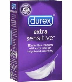 Durex Extra Sensitive -Adult Toy Sales Store durex thin 12