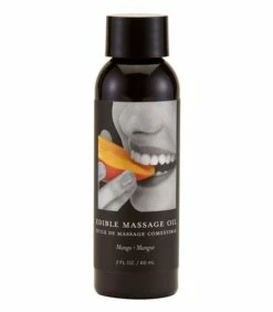Flavored Edible Massage Oil -Adult Toy Sales Store ed mango 1