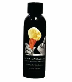Flavored Edible Massage Oil -Adult Toy Sales Store ed vanilla 1