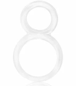 Ofinity Silicone Cock and Ball Ring -Adult Toy Sales Store finityclear