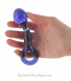 G Ring Small Glass Dildo -Adult Toy Sales Store glassgring1