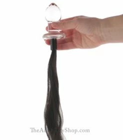 Horse Tail Butt Plug -Adult Toy Sales Store glasshorse4