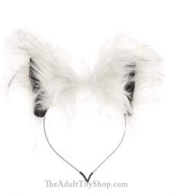 Grey Wolf Tail Butt Plug with Ears -Adult Toy Sales Store greyfox4