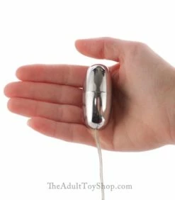 Impulse Silver Vibrating Bullet Egg -Adult Toy Sales Store impulseegg2