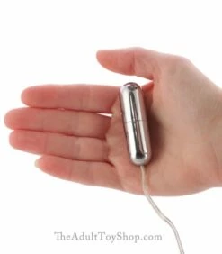 Impulse Slim Silver Vibrating Bullet -Adult Toy Sales Store impulseslim1