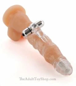 Rabbit Dual Vibrating Penis Extension -Adult Toy Sales Store jacked4