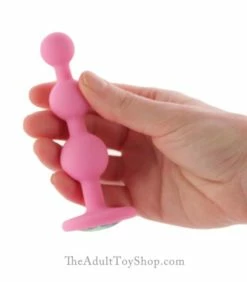 Jeweled Silicone Anal Beads -Adult Toy Sales Store jewelbeads4