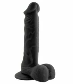 Knight Realistic Dildo with Balls -Adult Toy Sales Store knight black 1