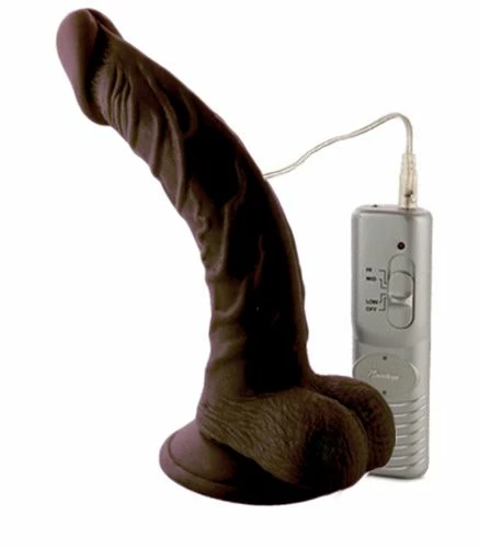 Large Curved Vibrating G Spot Dildo 3 Large Curved Vibrating G Spot Dildo - Image 3