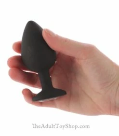 Silicone Jewel Butt Plug -Adult Toy Sales Store large 1