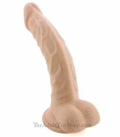 Large Curved Dildo with Suction Cup