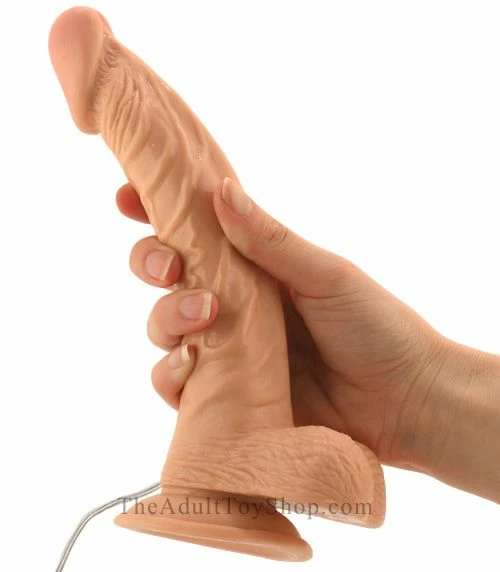 Large Curved Vibrating G Spot Dildo 7 Large Curved Vibrating G Spot Dildo - Image 7