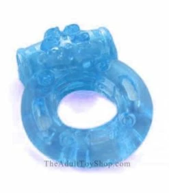 Macho Stretch Vibrating Ring -Adult Toy Sales Store macho blue 1