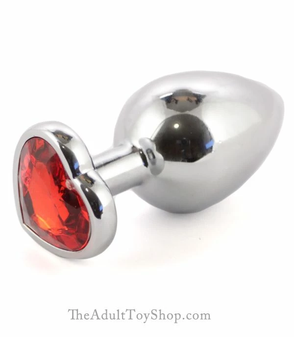 Metal Heart Butt Plug 6 Metal Heart Butt Plug - Image 6