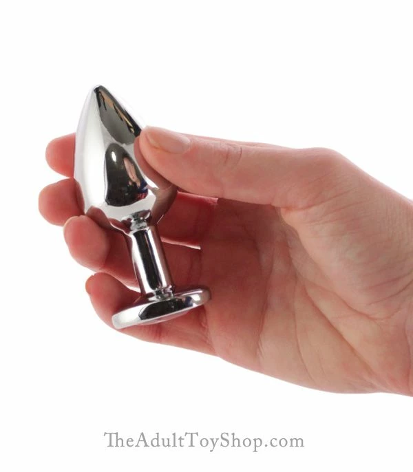 Metal Heart Butt Plug 3 Metal Heart Butt Plug - Image 3