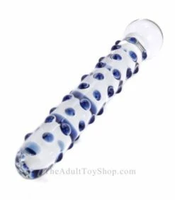Anal Wand Glass Ass Toy -Adult Toy Sales Store nubbywand1