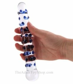 Anal Wand Glass Ass Toy -Adult Toy Sales Store nubbywand4