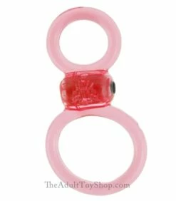 O-Finity Mens Vibrating Penis Ring -Adult Toy Sales Store ofinity red 1
