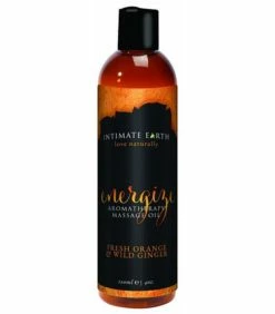 Organic Sensual Massage Oil 19 Organic Sensual Massage Oil -Adult Toy Sales Store org orange