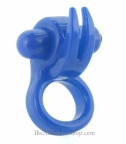 Orny Vibrating Rabbit Cock Ring -Adult Toy Sales Store orny blue 1