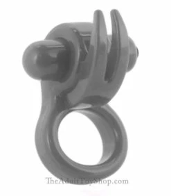 Orny Vibrating Rabbit Cock Ring -Adult Toy Sales Store orny grey 1