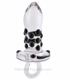 Pacifier Glass Anal Sex Toy