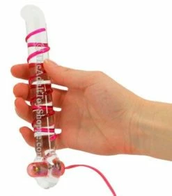 Vibrating Glass Twister -Adult Toy Sales Store pd295711